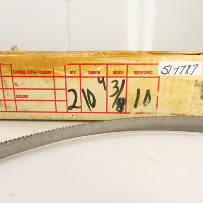 Simonds Welded Bandsaw Blade SIWELD 109" OAL x 3/8" Wide 10TPI Lot Of 2