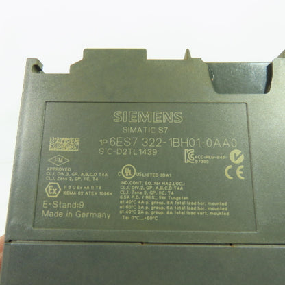 Siemens 6ES7 322-1BH01-0AA0 Simatic S7 Output Module