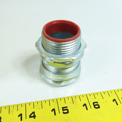 Thomas & Betts TC713A 1" Straight Compression Connector EMT Conduit Box Of 25
