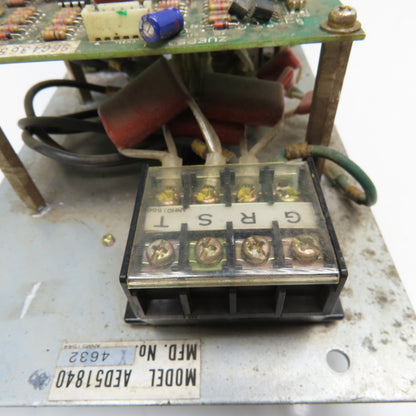 Panasonic AED51840 Servo Drive Power Supply