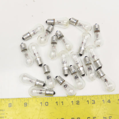 Sylvania 6W 120V S6S Miniature Indicator Light Bulb Lot Of 20