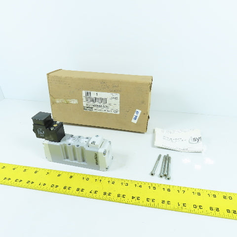 Parker H11WXBBL53C 2 Position Pneumatic Solenoid Valve 120V Coil 145PSIG NEW