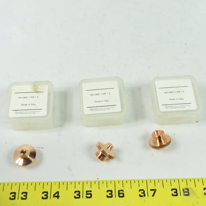 MX-0991 NP 1.5 Laser Nozzle N15 Lot Of 3