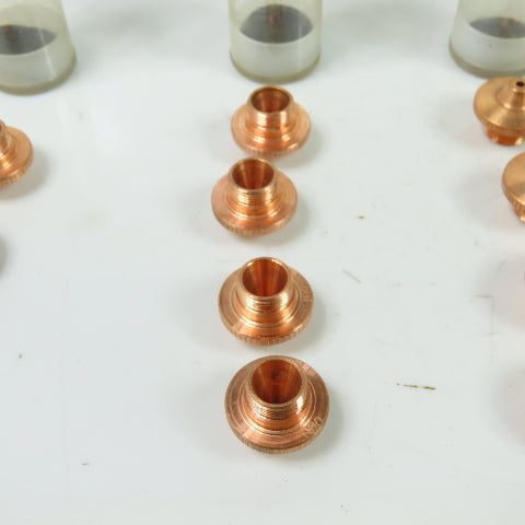 Laser Nozzle Head Misc. Lot Of (4)N20 (2)N25 (4)N30