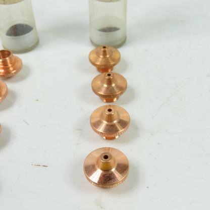 Laser Nozzle Head Misc. Lot Of (4)N20 (2)N25 (4)N30