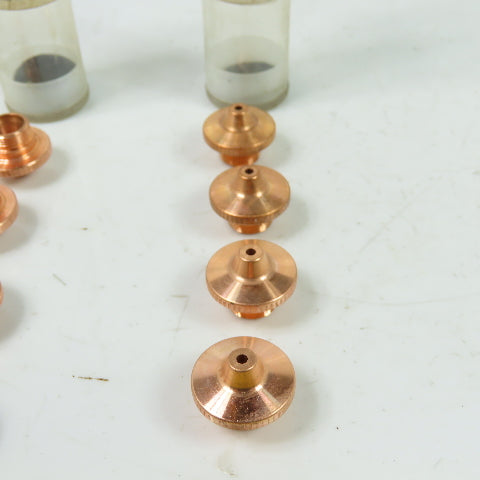 Laser Nozzle Head Misc. Lot Of (4)N20 (2)N25 (4)N30