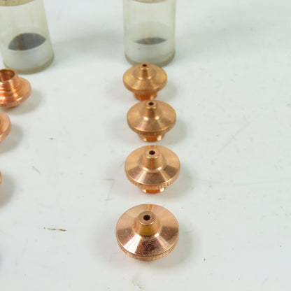 Laser Nozzle Head Misc. Lot Of (4)N20 (2)N25 (4)N30