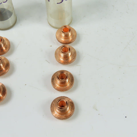 Laser Nozzle Head Misc. Lot Of (1)T20 (3)T25 (4)T30
