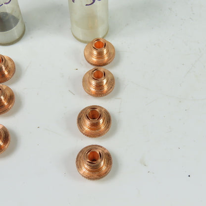 Laser Nozzle Head Misc. Lot Of (1)T20 (3)T25 (4)T30