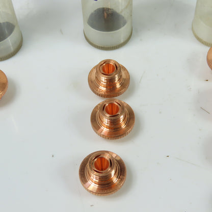 Laser Nozzle Head Misc. Lot Of (1)T20 (3)T25 (4)T30