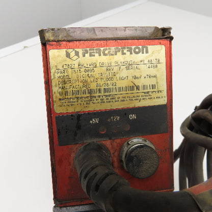 Perceptron 917-3014 Digital Surface Sensor W/ 515-0095 Tri-lite LED Flood