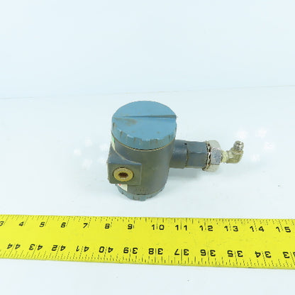 Foxboro 892-2 P/I Converter 3-15PSI Input 12.5-36VDC Supply