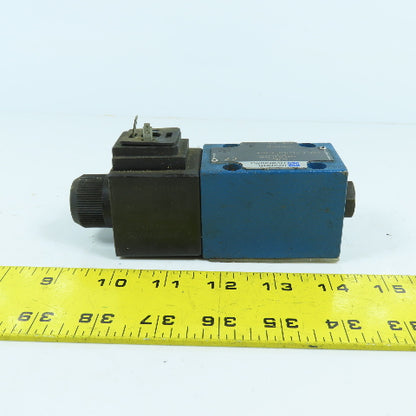 Rexroth 4WE 6 Y62/EW110N9K4 2/4 Hydraulic Solenoid Control Valve 120V REPAIR