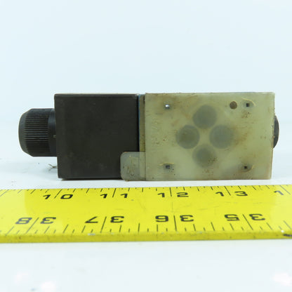 Rexroth 4WE 6 Y62/EW110N9K4 2/4 Hydraulic Solenoid Control Valve 120V REPAIR