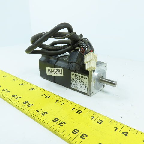 Mitsubishi HC-MFS053B 50W AC Servo Motor 60V 3000RPM 3PH 0.9A