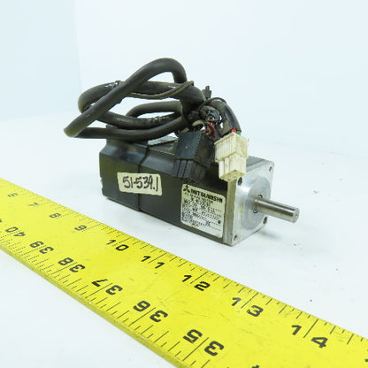 Mitsubishi HC-MFS053B 50W AC Servo Motor 60V 3000RPM 3PH 0.9A