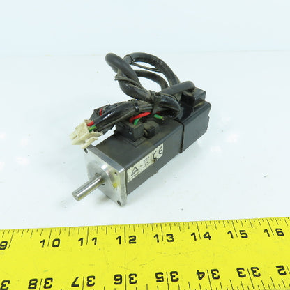 Mitsubishi HC-MFS053B 50W AC Servo Motor 60V 3000RPM 3PH 0.9A