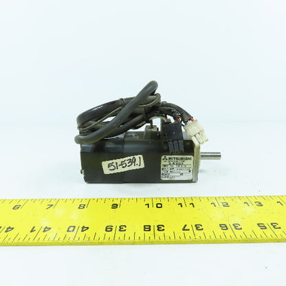Mitsubishi HC-MFS053B 50W AC Servo Motor 60V 3000RPM 3PH 0.9A