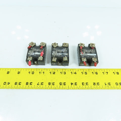 Crydom TD1210 Solid State Relay 3-32VDC Input 120VAC Output Lot Of 3
