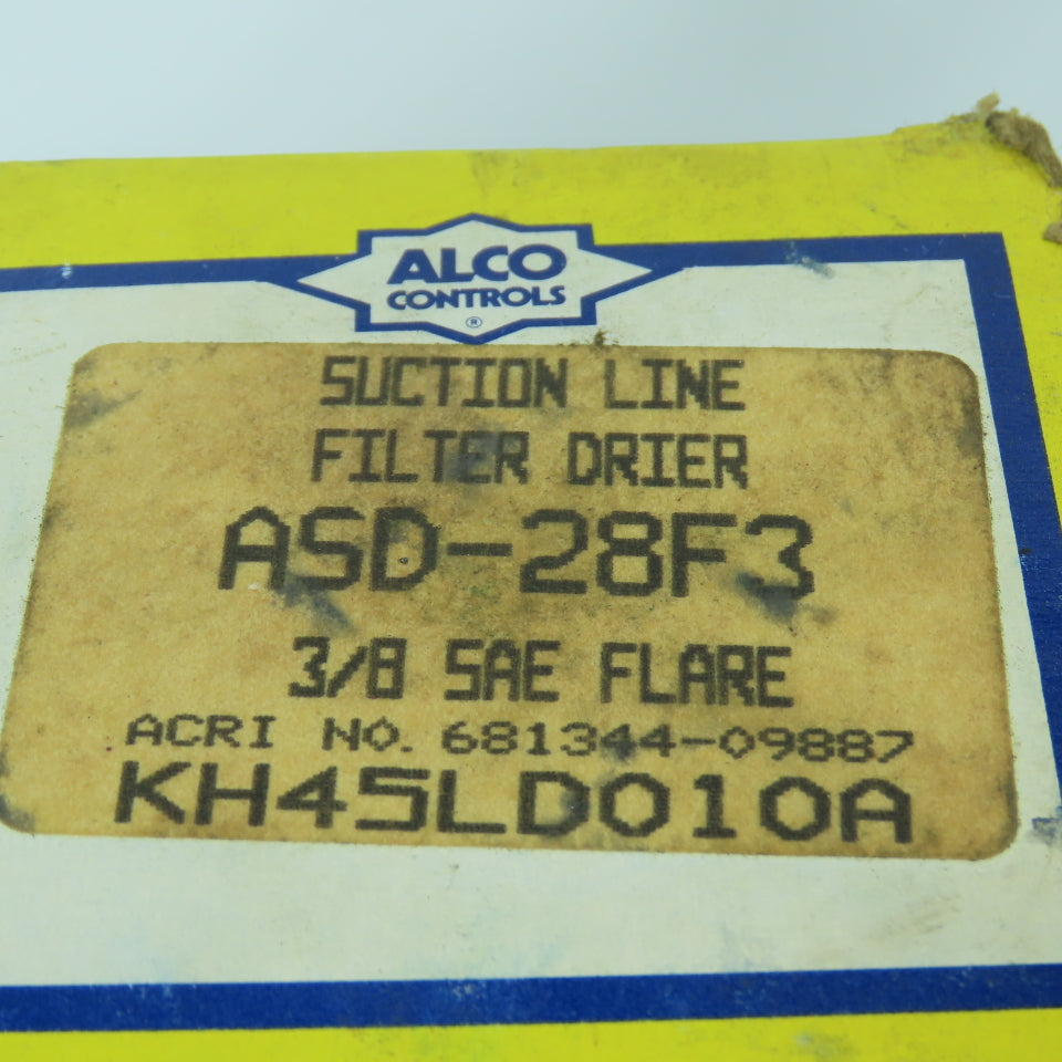 Alco ASD-28F3 Suction Line Filter Drier 500PSIG 3/8" SAE Flare Lot Of 2