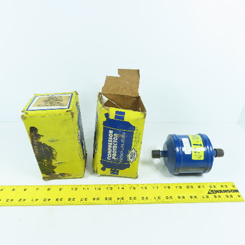 Alco ASD-28F3 Suction Line Filter Drier 500PSIG 3/8" SAE Flare Lot Of 2