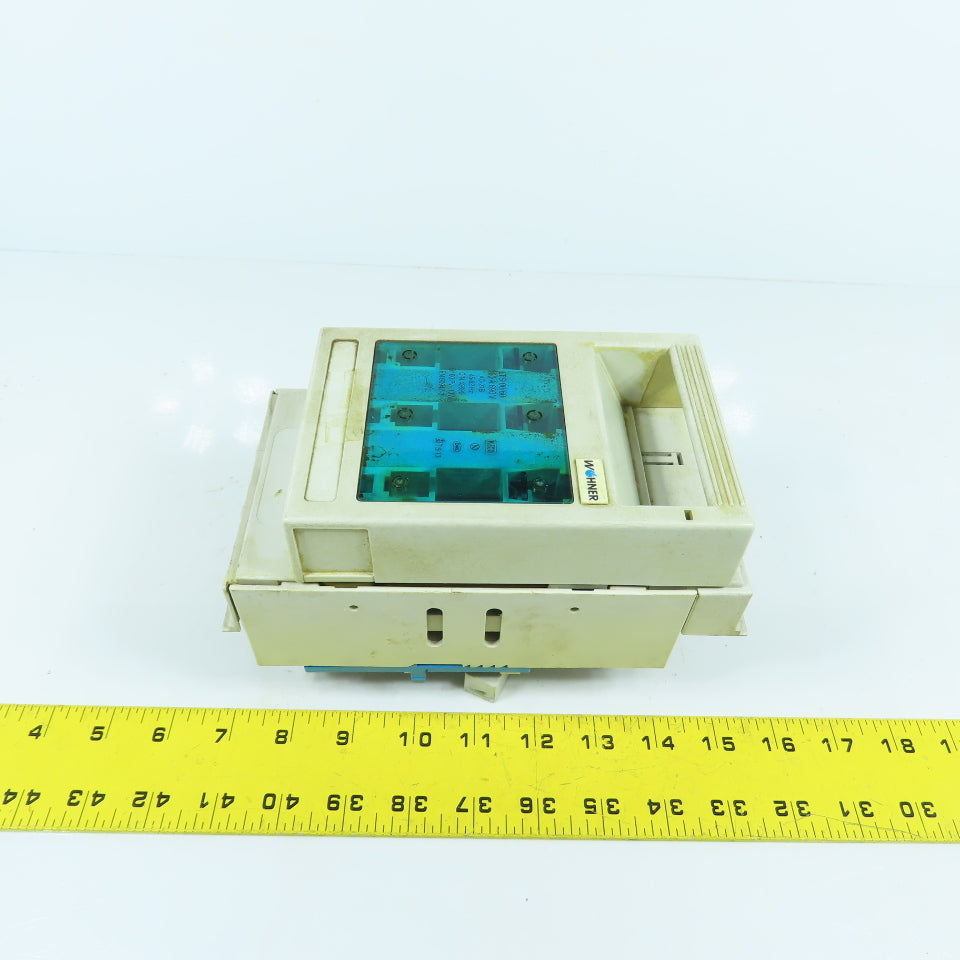 Wohner LTS-00/60 3-Pole Fuse Holder 60A 690V Panel Mount