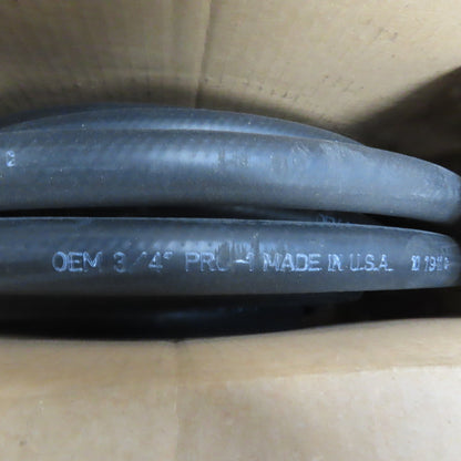 Pro-1 001827 OEM Black Heater Hose 3/4" ID x 50' USA New