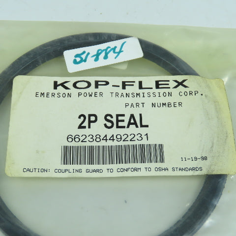 Emerson 662384492231 2P Powerlign Gear Coupling Seal 4" ID