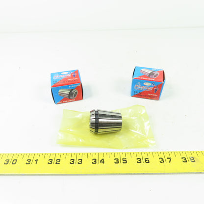 Techniks ER 32 21/32" Spring Collet Lot Of 2