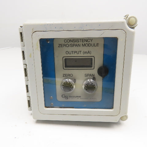 GS DeZurik Consistency Zero Span Module Loop Powered Amplifier
