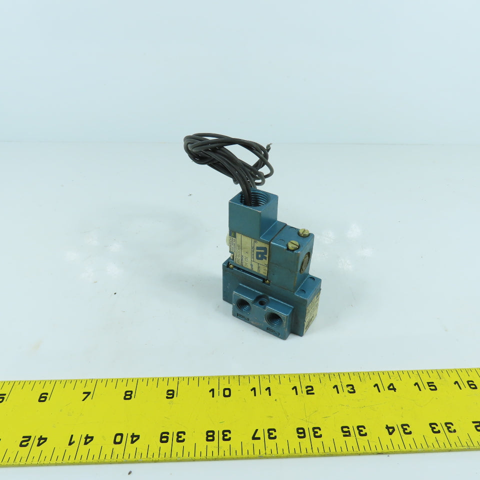 MAC 912A-PM-611CAAD PMC-611CAAD Pneumatic Solenoid Valve 25-150PSI 24VDC Coil