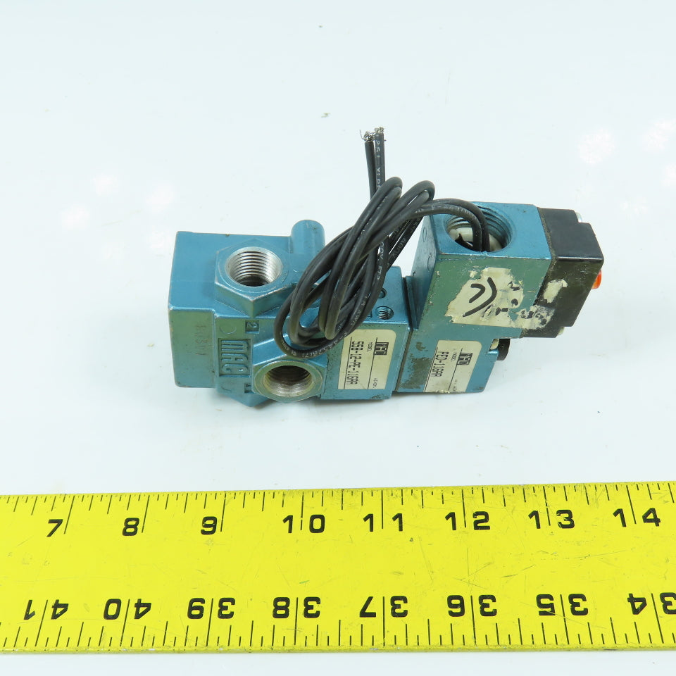 MAC 55B-12-PE-116AA PED-116AA Pneumatic Solenoid Valve 3/8"