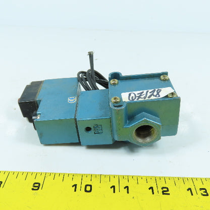 MAC 55B-12-PE-116AA PED-116AA Pneumatic Solenoid Valve 3/8"