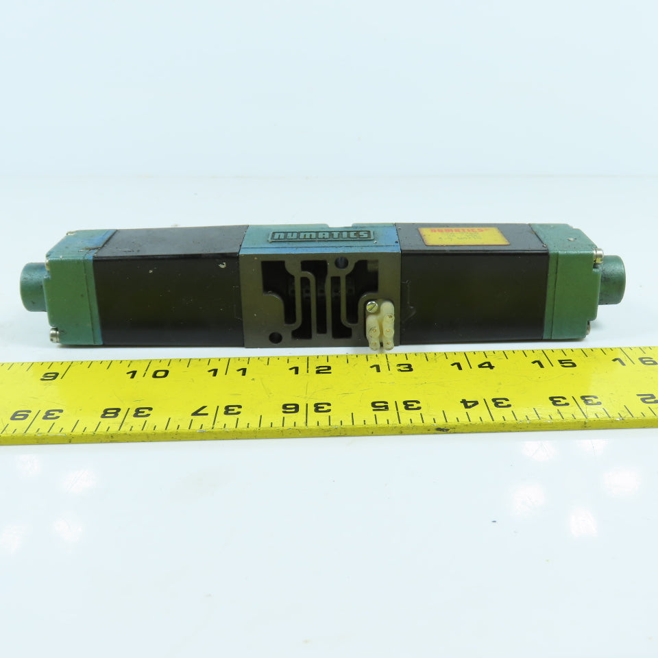 Numatics 081SS602M 082SS625M015M 3-Position Pneumatic Solenoid Valve 24VDC Coil