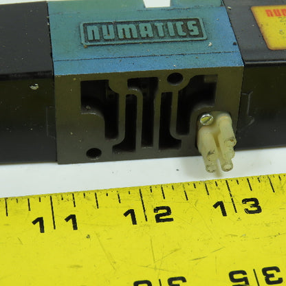 Numatics 081SS602M 082SS625M015M 3-Position Pneumatic Solenoid Valve 24VDC Coil