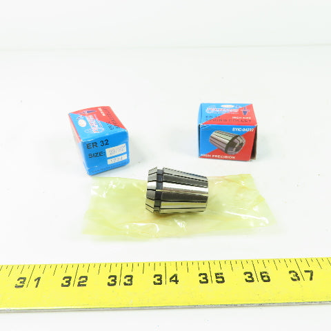 Techniks ER 32 23/32" Spring Collet Lot Of 2
