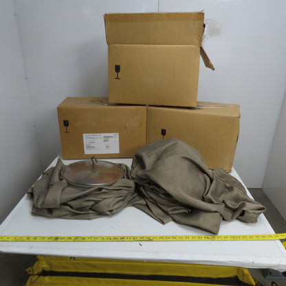 C P Envirmental 03251811 Dust Collector Bag B/CAP 090 GL018 12x420 CBCD8RG Lot/6