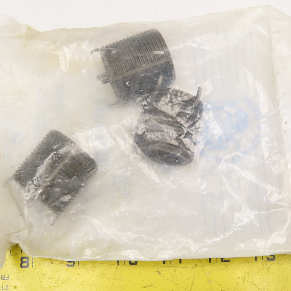 Dura-Lok 22631 1/8" UNC Heavy Wall Threaded Insert Bag Of 3