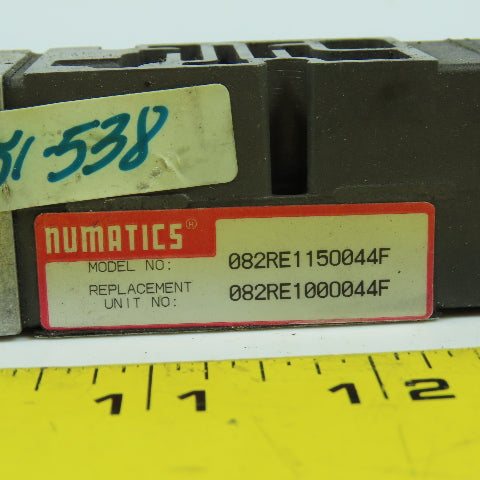 Numatics 082RE100O044F Regulator Valve