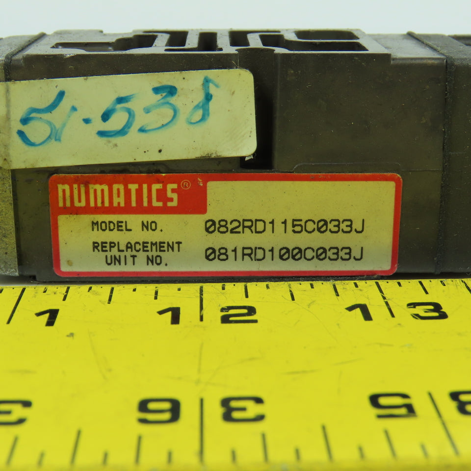 Numatics 082RD115C033J Regulator Valve