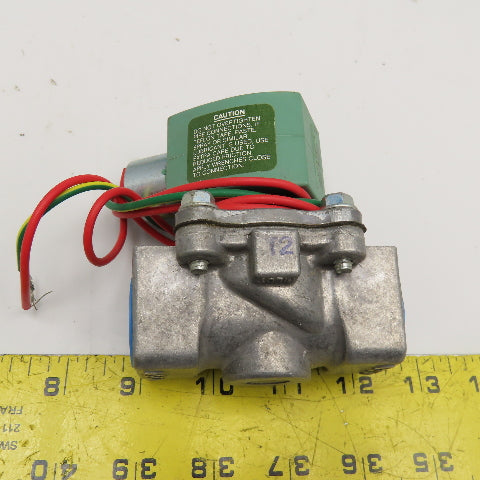 Asco 8215G3 Red Hat 3/4" Solenoid Valve Air Inert Gas
