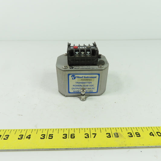 Weed Instrument 7000RP0U Temperature Transmitter 12-48VDC 4-20MA DC 30-250°F