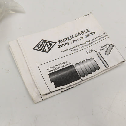 Eupen 716FV158MA 1-5/8" Coax MonoBlock Connector