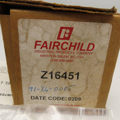 Fairchild Z16451 Pressure Regulator Indicating Station 250PSI MAX 0-100% Display