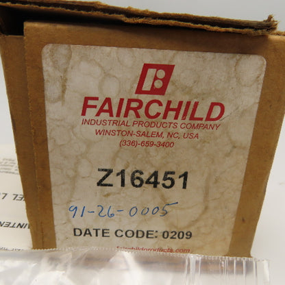 Fairchild Z16451 Pressure Regulator Indicating Station 250PSI MAX 0-100% Display