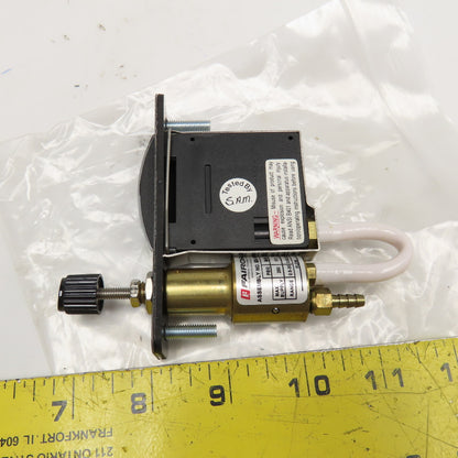 Fairchild Z16451 Pressure Regulator Indicating Station 250PSI MAX 0-100% Display