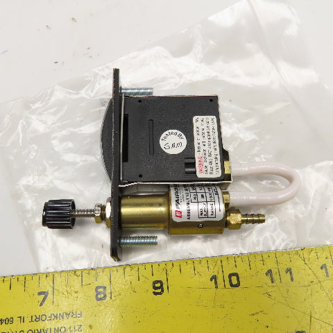 Fairchild Z16451 Pressure Regulator Indicating Station 250PSI MAX 0-100% Display