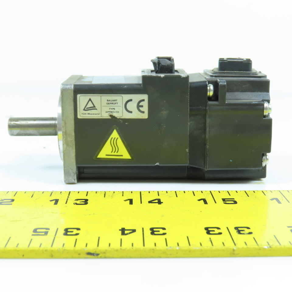 Mitsubishi HF-KP13 100W AC Servo Motor 3000RPM 3PH 106V 0.8A 8mm Shaft