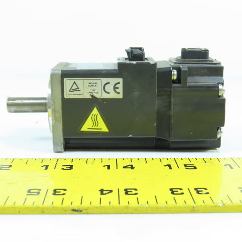 Mitsubishi HF-KP13 100W AC Servo Motor 3000RPM 3PH 106V 0.8A 8mm Shaft