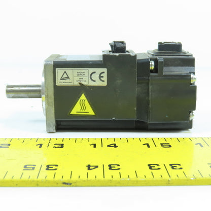 Mitsubishi HF-KP13 100W AC Servo Motor 3000RPM 3PH 106V 0.8A 8mm Shaft